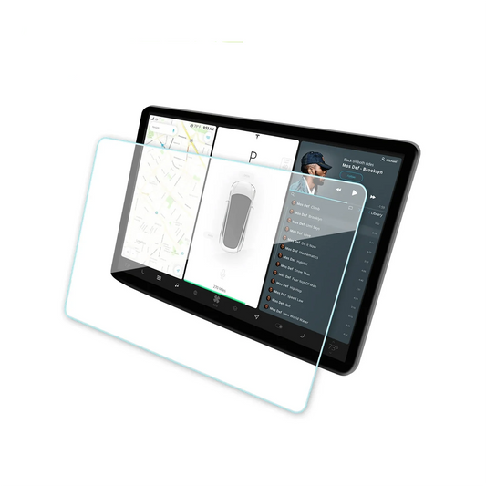 X-Auto Tempered Glass Screen Protector for Tesla Model 3 / Model Y – Anti-Glare, Blue Light Filter, 4K Clarity, Easy Installation Tools Included