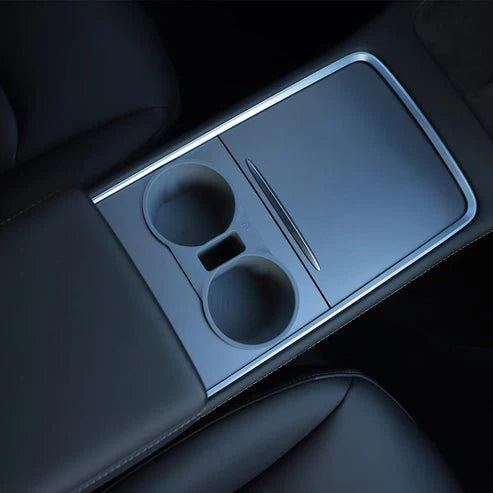 X-Auto Silicone Cup Holder Insert for Tesla Model 3 (2021–2023.10) & Model Y (2020–Present) – Noise-Free, Heat-Resistant, Soft-Touch Interior Organizer