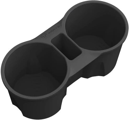 X-Auto Silicone Cup Holder Insert for Tesla Model 3 (2021–2023.10) & Model Y (2020–Present) – Noise-Free, Heat-Resistant, Soft-Touch Interior Organizer
