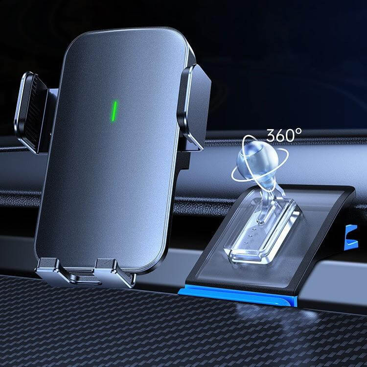 X-Auto Solar Magnetic Phone Holder for Tesla Model 3 & Model Y – Wireless Solar Charging Car Mount