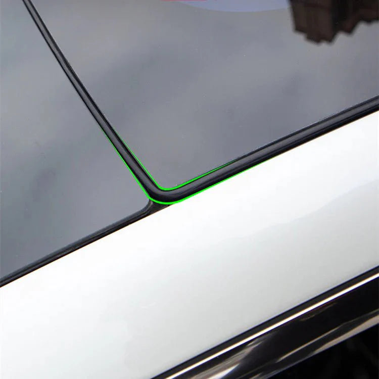 Sunroof Rubber Seal Noise Reduction Strip for Tesla Model 3 & Model Y – Windproof, Dustproof, and Soundproof Weatherstrip