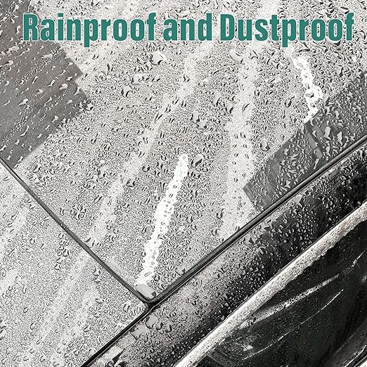 Sunroof Rubber Seal Noise Reduction Strip for Tesla Model 3 & Model Y – Windproof, Dustproof, and Soundproof Weatherstrip