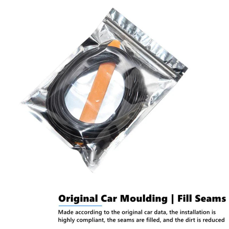 Sunroof Rubber Seal Noise Reduction Strip for Tesla Model 3 & Model Y – Windproof, Dustproof, and Soundproof Weatherstrip