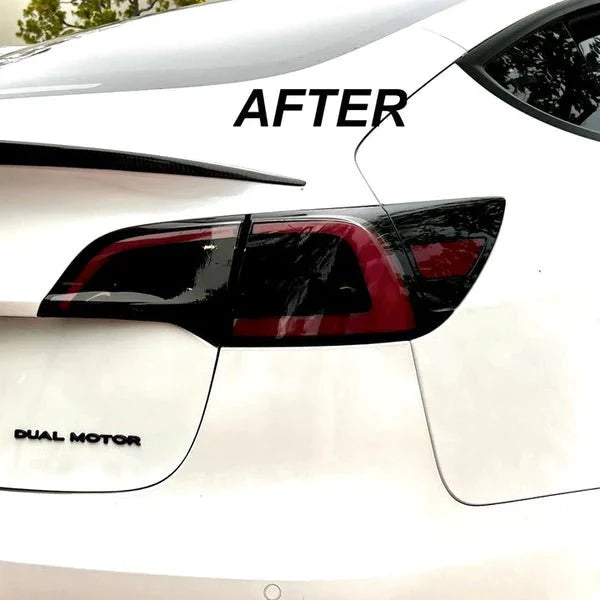 X-Auto TPU Tail Light Tint Film Cover for Tesla Model 3 (2017–2023.10) & Model Y (2020–Present)