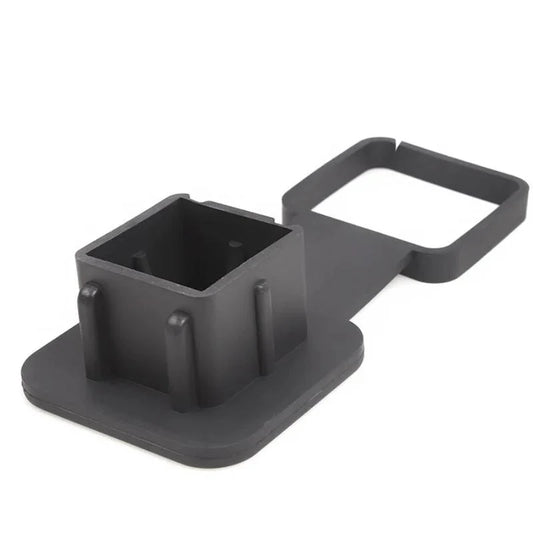 2-Inch Tow Hitch Cover Cap for Tesla Model 3/Y/S/X – Durable Rubber Plug with Retention Strap, Protects Hitch Receiver from Dirt & Rust