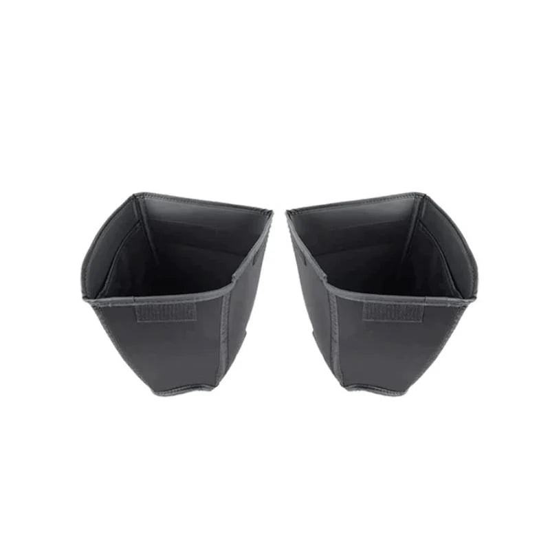 X-Auto Leather Trunk Side Storage Boxes (Left & Right) for Tesla Model Y 2020–Present – Premium Organizer for Neat and Quiet Cargo Space