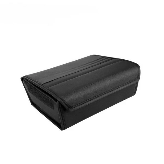 X-Auto Under Seat Storage Box for Tesla Model Y 2020–2025 | Leather Underseat Organizer Drawer, Extra Hidden Storage Compartment for Driver & Passenger Seat