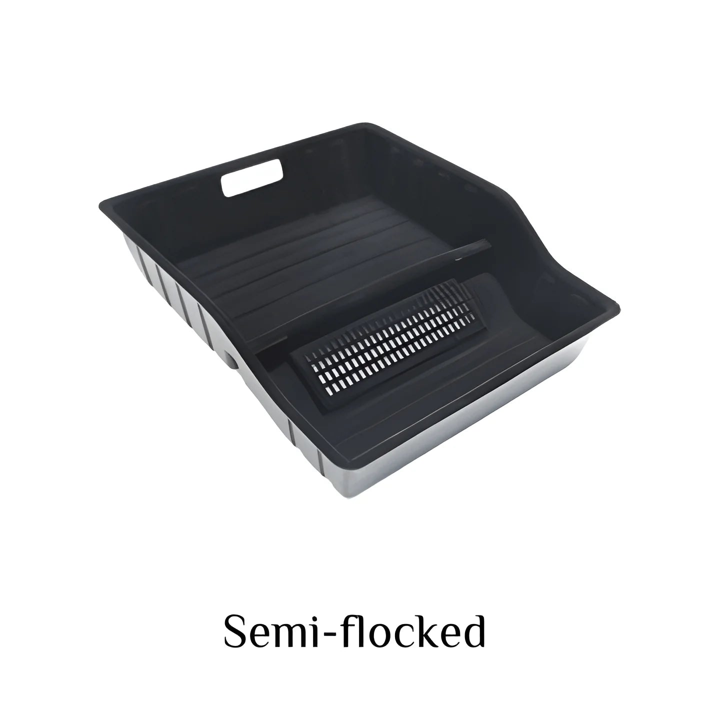 X-Auto Under-Seat Storage Box for Tesla Model Y (2020–Present) – Hidden Drawer Organizer with Air Vent Protection Cover