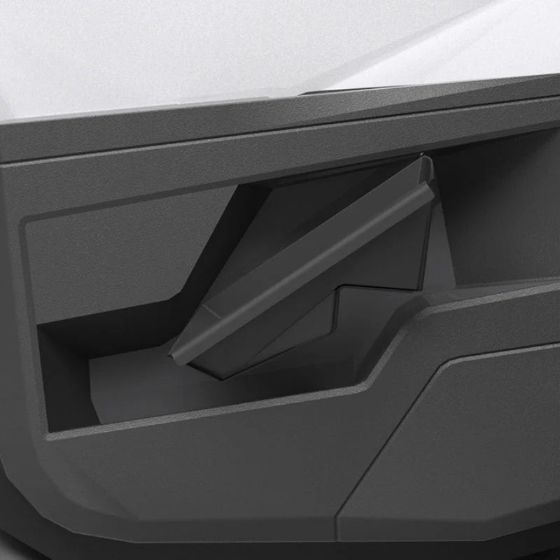 TPE Front Door Storage Box Inserts for Tesla Cybertruck (2024–Present) – Non-Slip Door Pocket Organizer, 2-Piece Set