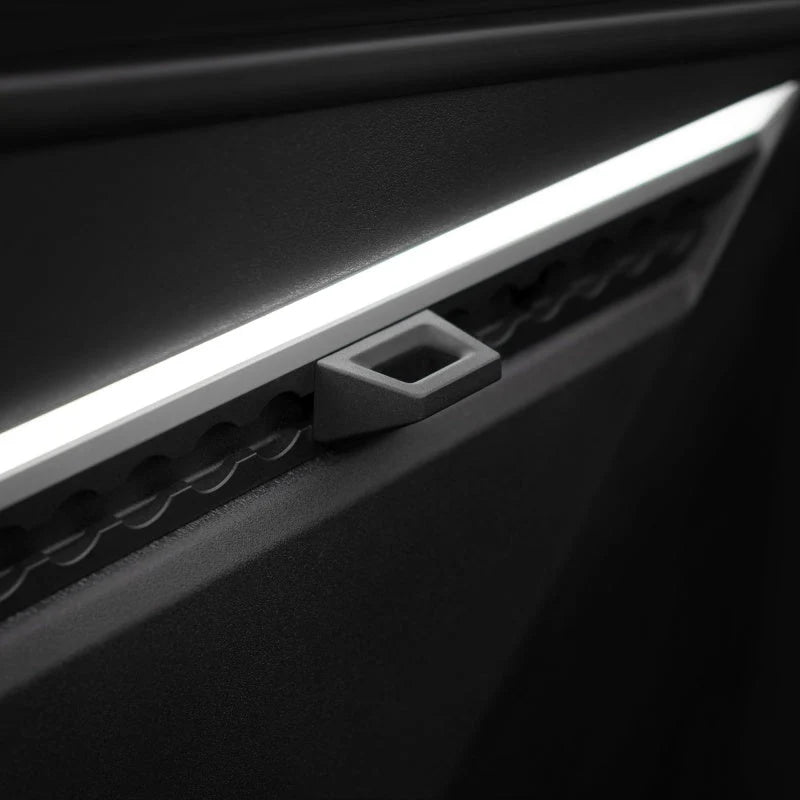 Rear Trunk L-Track Hooks for Tesla Cybertruck 2024-ON | Heavy-Duty Cargo & Gear Organizer (2 PCS)