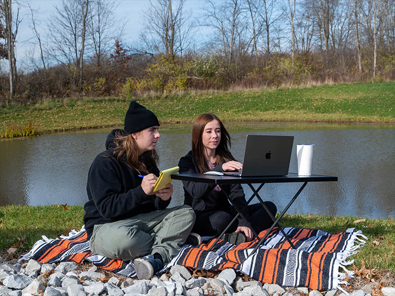 Foldable Trunk Portable Table for Tesla Model 3 (2017–2023) – Subtrunk Storage, Waterproof & Heavy-Duty Camping Table