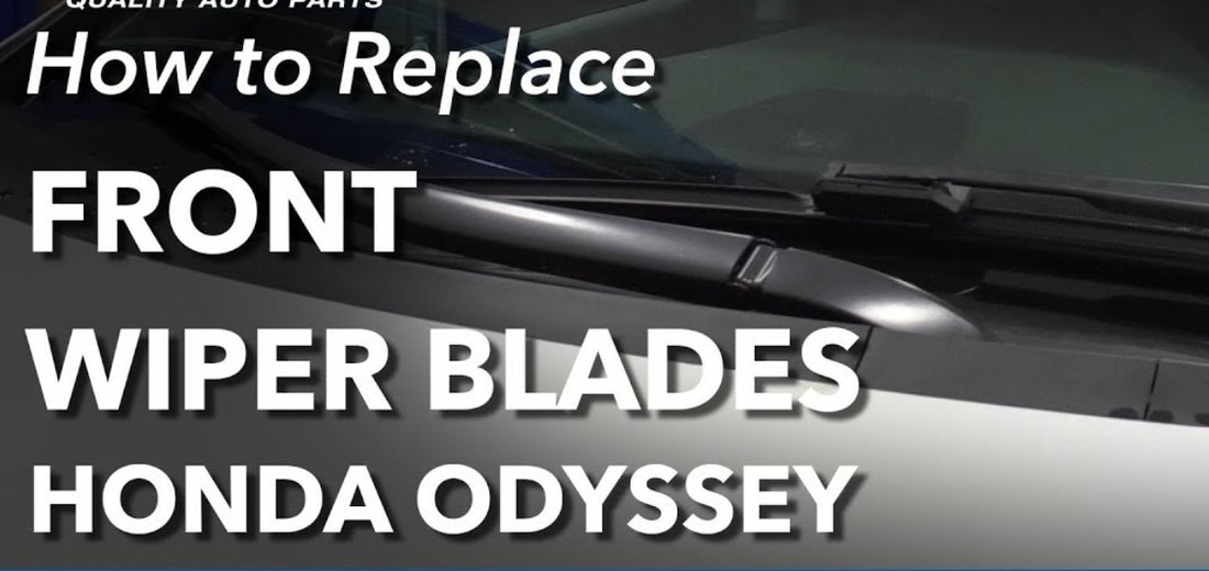 2005 honda odyssey instructions for wiper blad replacement