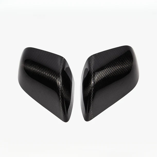 Real Carbon Fiber Side Mirror Covers for Tesla Model 3 & Model 3 Highland – Exterior Rear View Mirror Cap Protection Upgrade