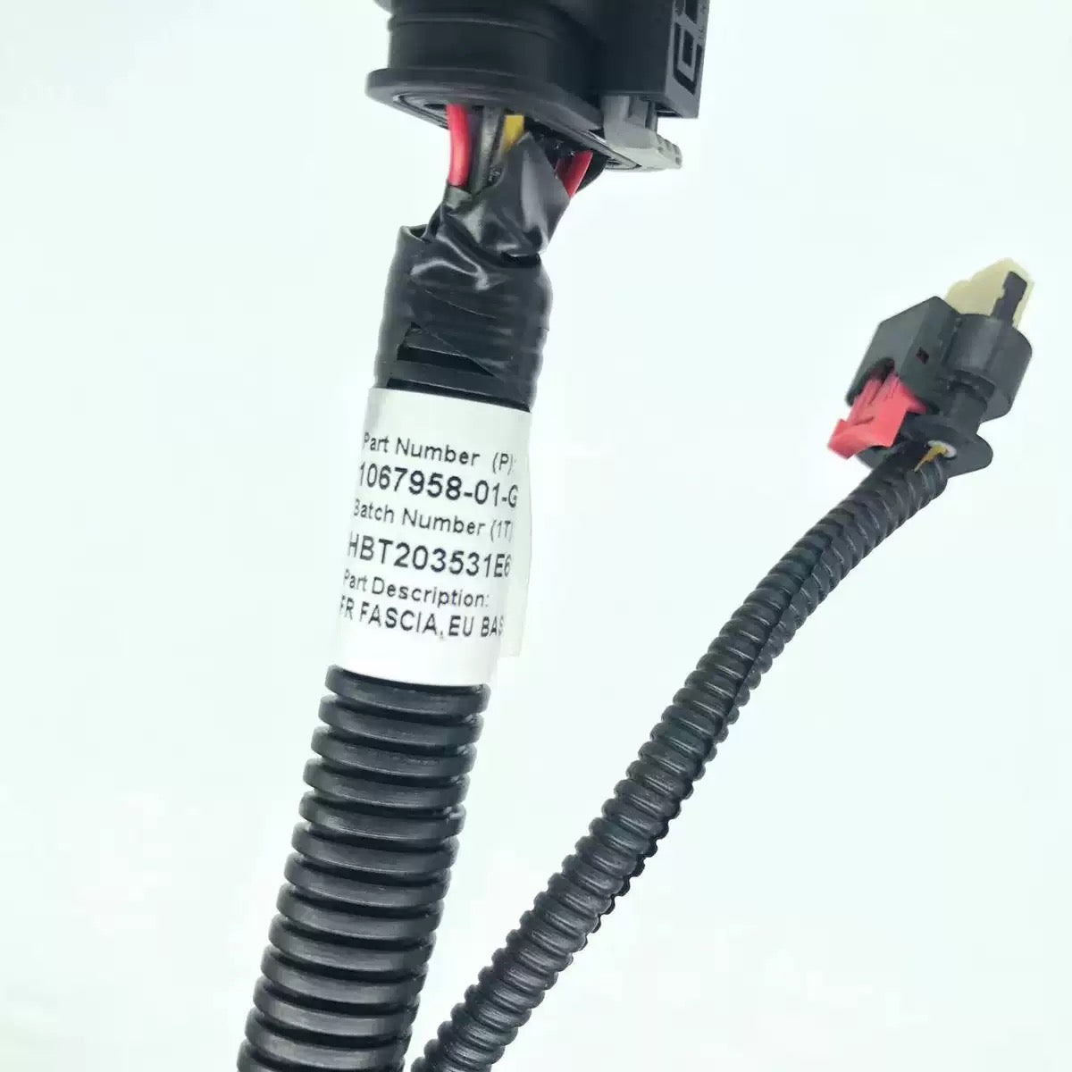 Front Bumper Park Assist Sensor Wiring Harness for Tesla Model 3 2017–2021 OEM 1067958-01-F / 1067958-00-G / 2067958-00-B Front Parking Assist Cable Assembly