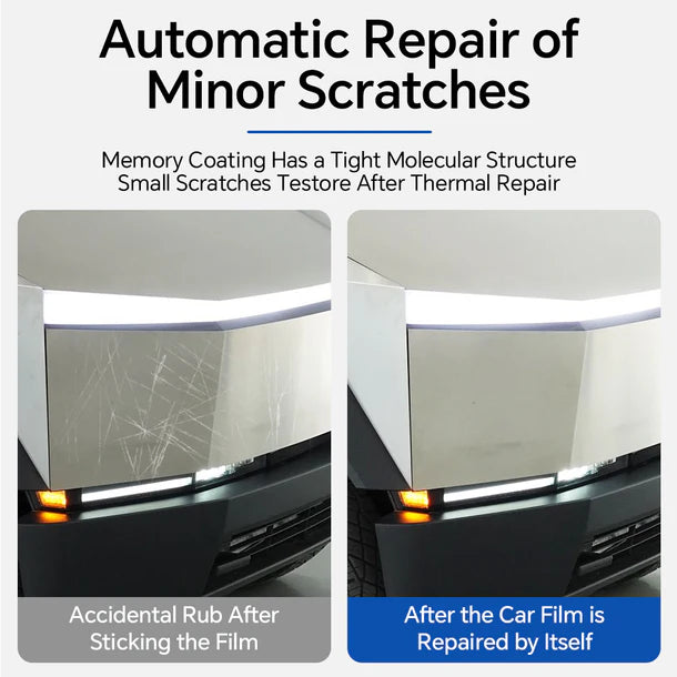 Cybertruck Pre-Cut Full Body TPU Matte Paint Protection Film (PPF) – Complete Vehicle Paint Protection Kit