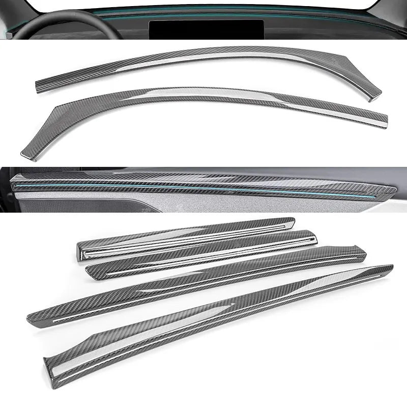 Dry Carbon Fiber Dashboard Cover for Tesla Model Y Juniper (2025+) – OEM-Fit Carbon Interior Trim Upgrade