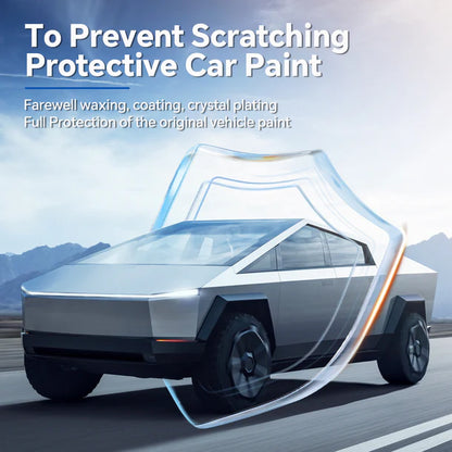 Cybertruck Pre-Cut Full Body TPU Matte Paint Protection Film (PPF) – Complete Vehicle Paint Protection Kit