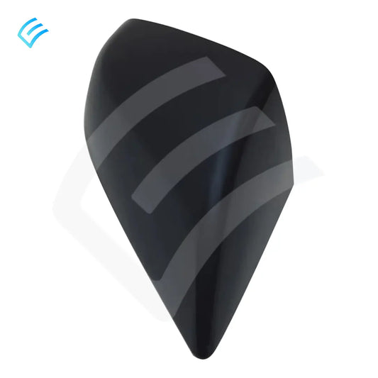 OEM Tesla Model S right-hand exterior mirror skull cap cover, passenger side, unpainted housing cap