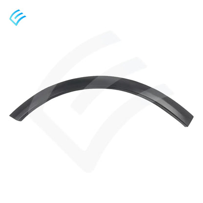Tesla Model X rear wheel arch door cladding assembly RH 1045895-00-E, outer curved trim view