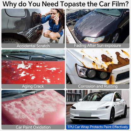 Model X 2022–2025 Pre-Cut Full Body Matte TPU Paint Protection Film | Custom Fit PPF Kit