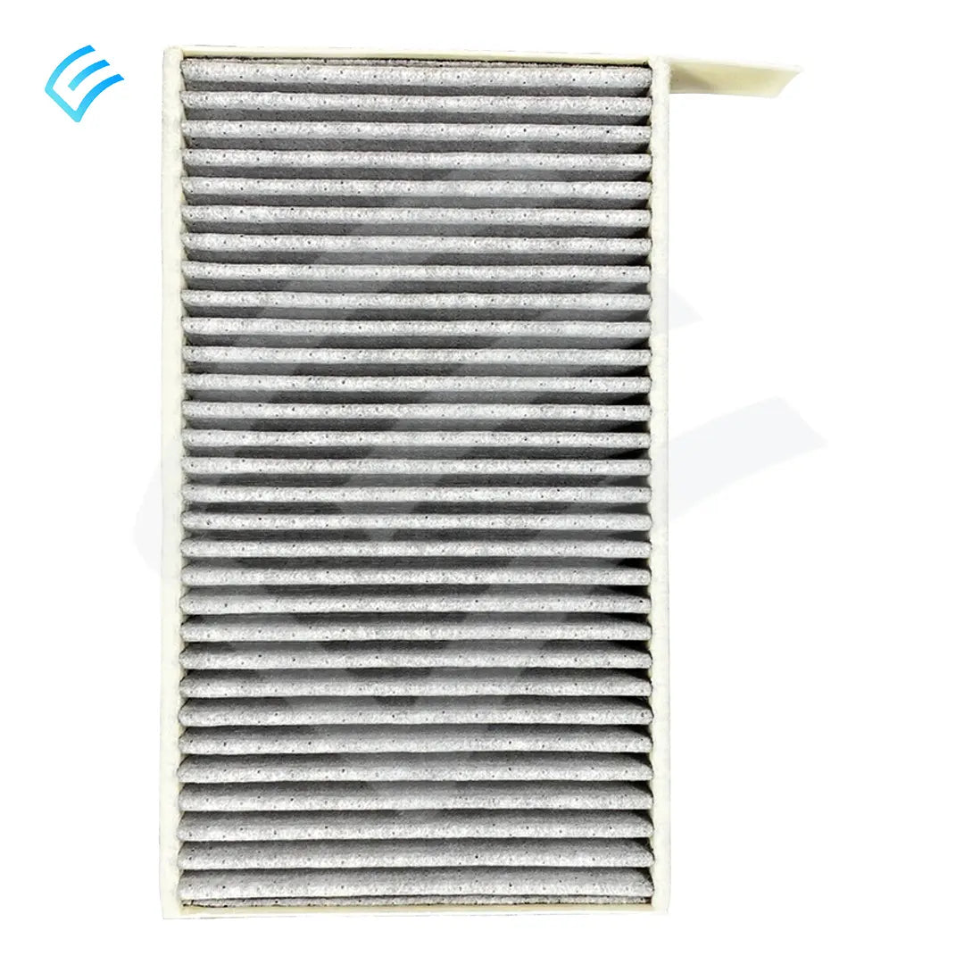 OEM Tesla Model 3/Model Y cabin air filter replacement, pleated HVAC combination filter top view