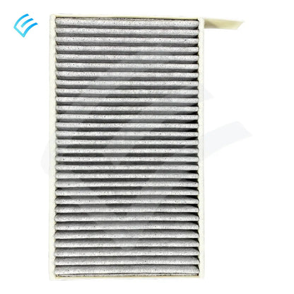 OEM Tesla Model 3/Model Y cabin air filter replacement, pleated HVAC combination filter top view