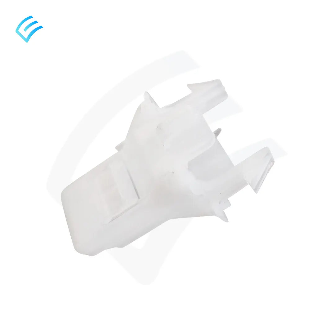 Seat bolster attachment fastener 1111033-00-E, opposite side angle showing latch and guide rails