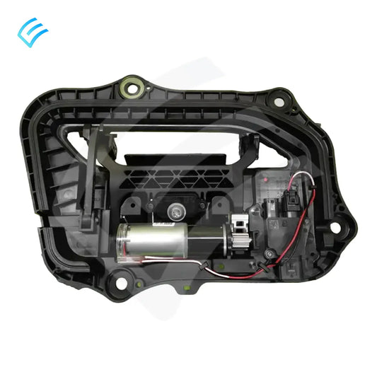 Tesla Model S front right Gen 2.1 door handle assembly retrofit kit, internal motor and wiring view