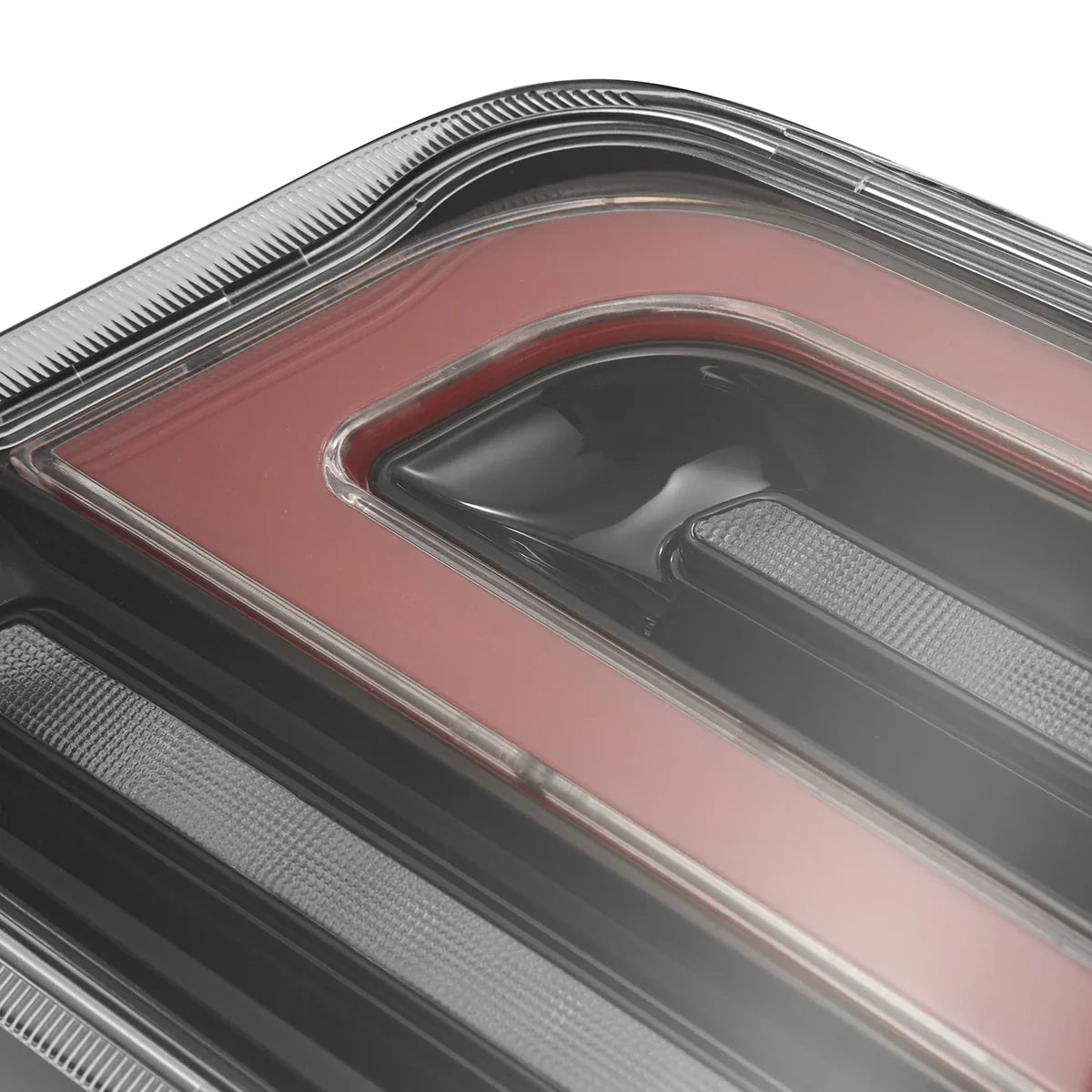 AlphaRex LUXX-Series LED Tail Lights Black/Red for Tesla Model S 2012-2021 – Full LED Sequential Signals & Activation Lights