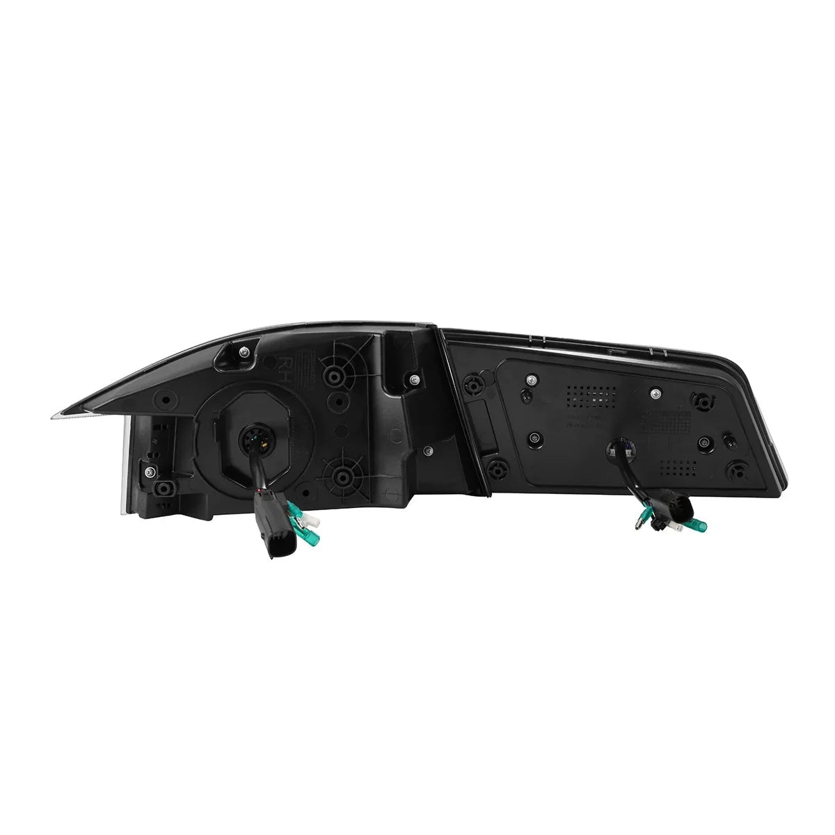 AlphaRex LUXX-Series LED Tail Lights Black/Red for Tesla Model S 2012-2021 – Full LED Sequential Signals & Activation Lights