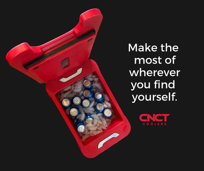 CNCT Hard Cooler for Tesla Model S Model 3 Model X  Model Y – Custom Fit Trunk & Frunk Cooler, 2-Day Ice Retention