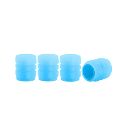 Glow-in-the-Dark ABS Valve Stem Caps for Tesla Model 3 / Model Y / Highland / Juniper / Cybertruck / Model X / Model S