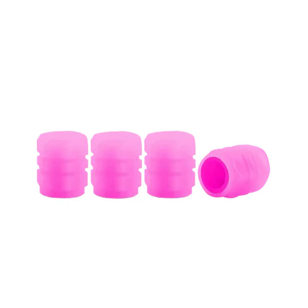 Glow-in-the-Dark ABS Valve Stem Caps for Tesla Model 3 / Model Y / Highland / Juniper / Cybertruck / Model X / Model S