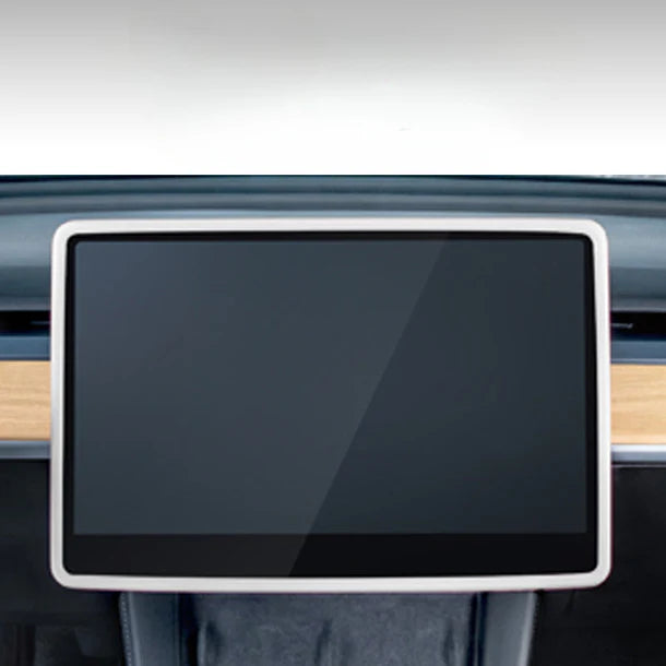 Silicone Edge-to-Edge Screen Protector Bezel Cover for Tesla Model 3 (2020–2024) & Model Y (2020–2024)