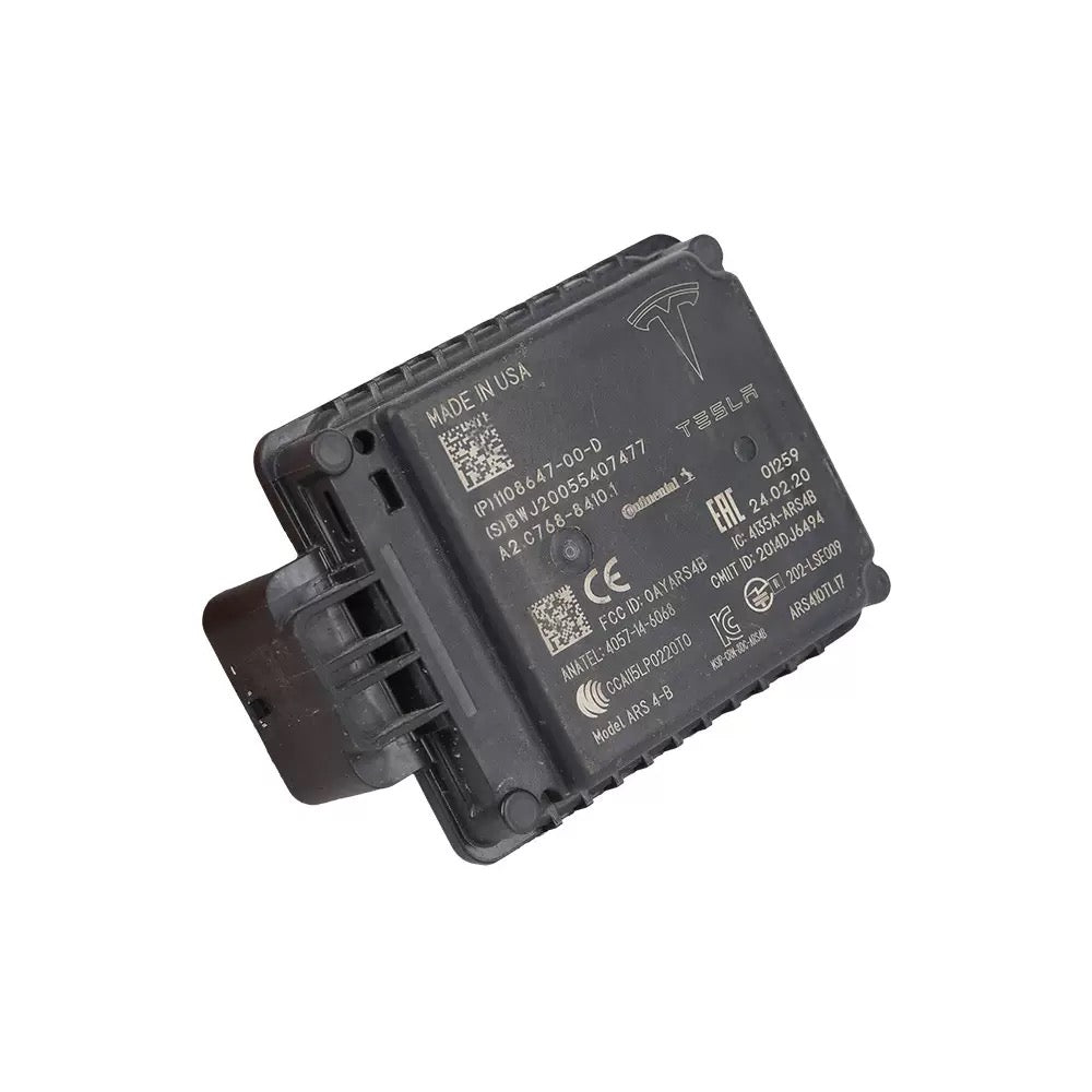 OEM 1108647 Front Radar Sensor ACC Adaptive Cruise Control Millimeter Wave Radar Module for Tesla Model 3 Model Y Model S Model X Autopilot Driver Assistance System