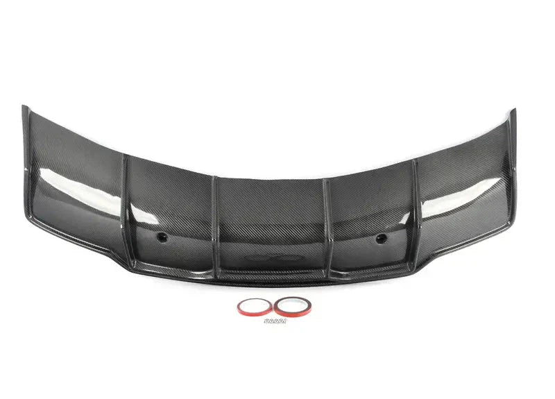 Carbon Fiber Rear Bumper Diffuser for Tesla Model 3 2017–2023 | Gloss Finish Aerodynamic Upgrade