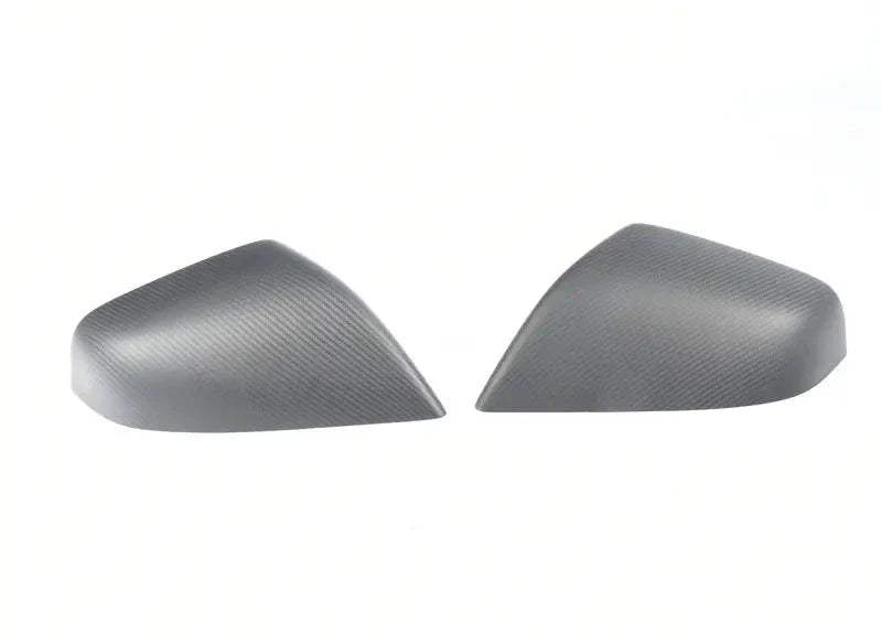 Carbon Fiber Look Mirror Covers for Tesla Model S (2012-2021) – Matte & Gloss Finish, Easy Installation