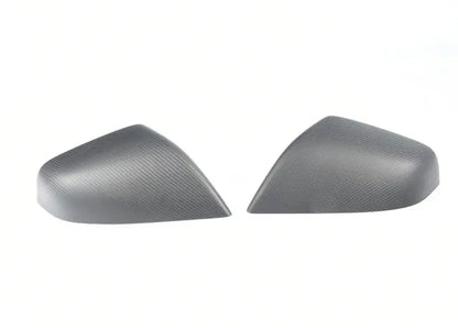 Carbon Fiber Look Mirror Covers for Tesla Model S (2012-2021) – Matte & Gloss Finish, Easy Installation
