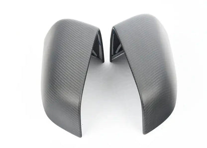 Carbon Fiber Look Mirror Covers for Tesla Model S (2012-2021) – Matte & Gloss Finish, Easy Installation