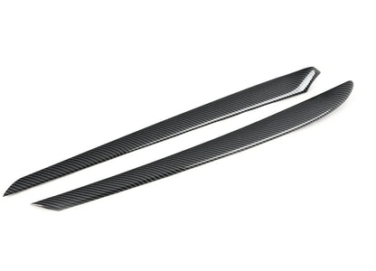 ABS Carbon Fiber Style Door Trim Covers for Tesla Model 3 & Model Y (2021–2023 Interior Upgrade)