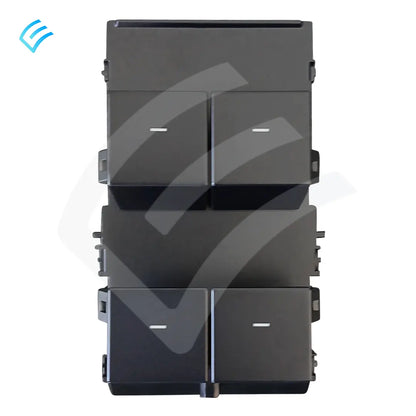 Tesla Cybertruck NEW OEM Driver Window Switch 1819390-04-C front view with four window buttons