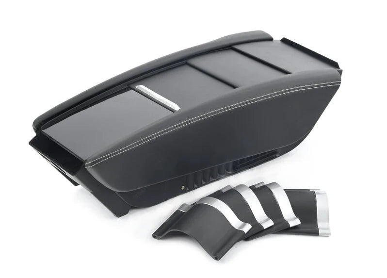Center Console Insert Upgrade (CCI) for Tesla Model S 2012–2016 | Closed Storage, Adjustable Cup Holders & Phone Caddy