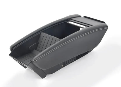 Center Console Insert Upgrade (CCI) for Tesla Model S 2012–2016 | Closed Storage, Adjustable Cup Holders & Phone Caddy