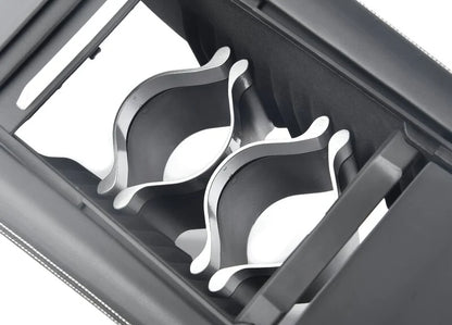 Center Console Insert Upgrade (CCI) for Tesla Model S 2012–2016 | Closed Storage, Adjustable Cup Holders & Phone Caddy