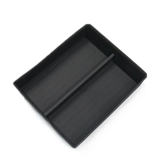 Model 3 Highland TPE Center Console & Armrest Under Storage Tray Organizer – Custom Fit Anti-Slip Interior Storage Insert