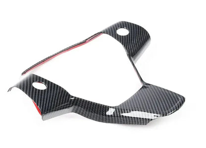 Carbon Fiber Style Steering Wheel Trim Cover for Tesla Model 3 & Model Y | ABS Interior Decoration Protector