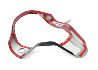 Carbon Fiber Style Steering Wheel Trim Cover for Tesla Model 3 & Model Y | ABS Interior Decoration Protector