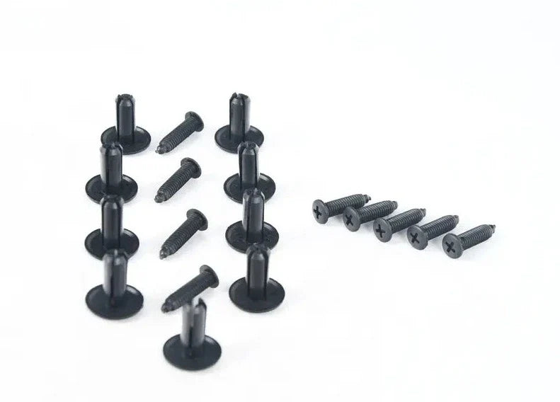 Mini Mud Flaps Splash Guards for Tesla Model 3 & Model Y (No-Drill, ABS, Set of 4)