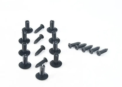 Mini Mud Flaps Splash Guards for Tesla Model 3 & Model Y (No-Drill, ABS, Set of 4)