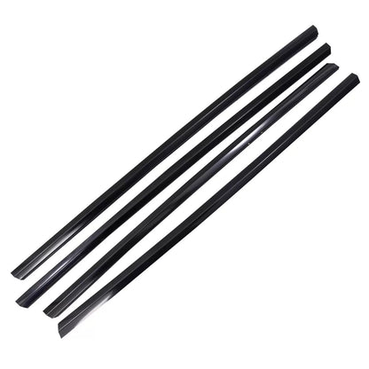 Rear Door Window Glazing Trim Molding OEM 1080745-01-J for Tesla Model 3 2017-2023 Exterior Door Glass Weatherstrip Replacement
